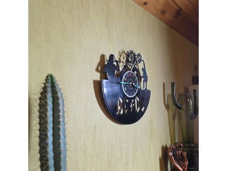 ZEGAR ŚCIENNY AC-DC ACDC PŁYTA WINYLOWA EVEVO