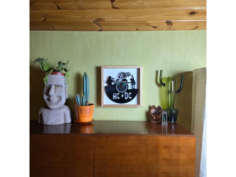 copy of ZEGAR ŚCIENNY AC-DC ACDC PŁYTA WINYLOWA EVEVO