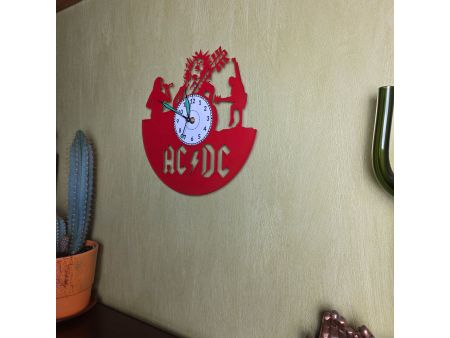 copy of ZEGAR ŚCIENNY AC-DC ACDC PŁYTA WINYLOWA EVEVO