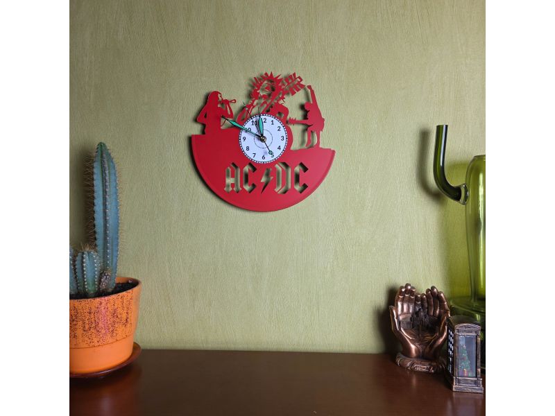 copy of ZEGAR ŚCIENNY AC-DC ACDC PŁYTA WINYLOWA EVEVO