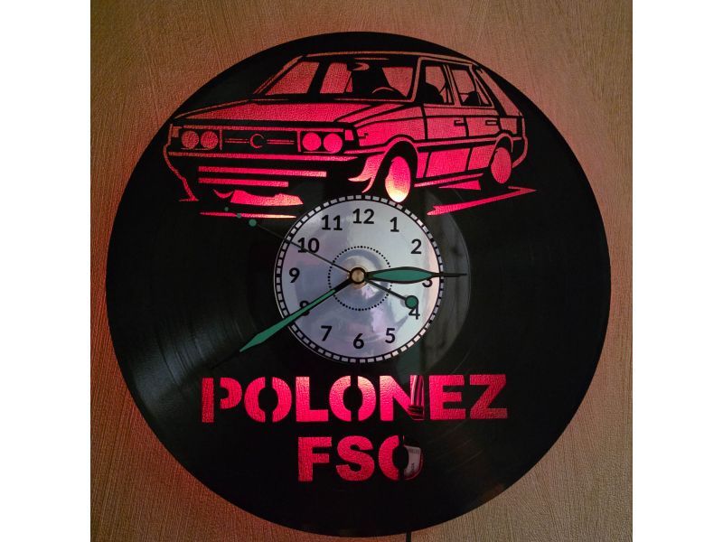 Polonez FSO Zegar Ścienny