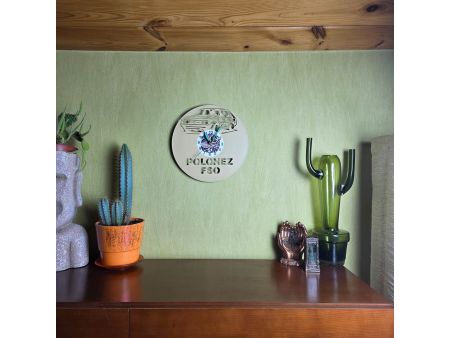 Polonez FSO Zegar Ścienny Kolorowy Płyta Winylowa Prezent Urodziny Upominek EVEVO evevo.pl V0001K