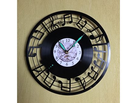 Nuty Ścienny Winyl Płyta Winylowa Prezent Urodziny Upominek dla Fana EVEVO evevo.pl V0001