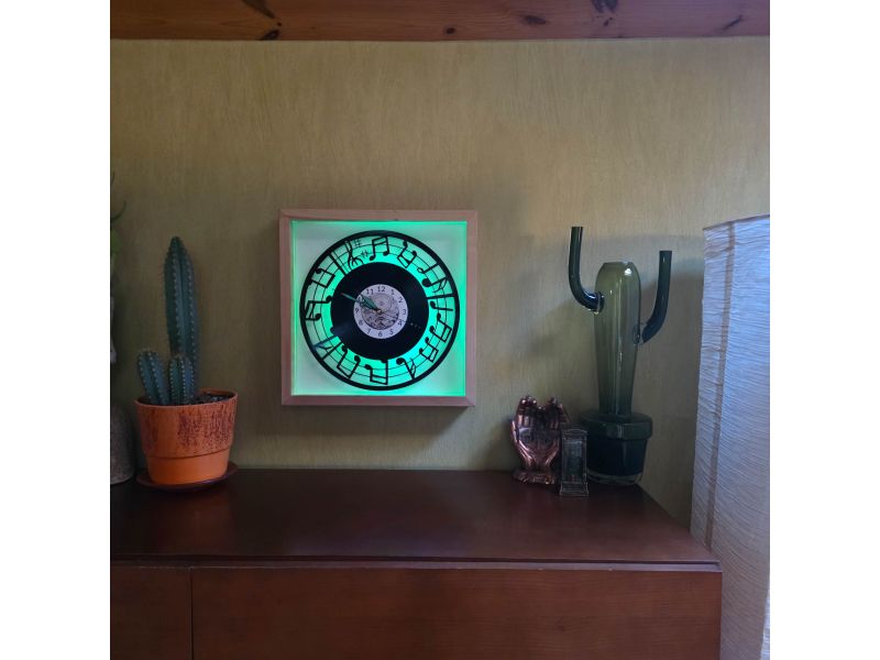 Assassin\'s Creed Zegar Ścienny Winyl Płyta Winylowa Prezent Dla Niej Dla Niego Prezent Urodziny Upominek evevo evevo.pl W3605