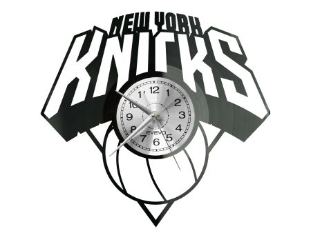 New York Knicks Zegar Ścienny Płyta Winylowa Nowoczesny Dekoracyjny Na Prezent Urodziny W0031