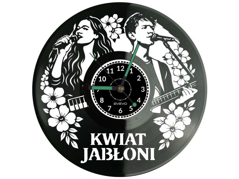 copy of LOS ANGELES ZEGAR ŚCIENNY WINYL PŁYTA WINYLOWA EVEVO EVEVO.PL