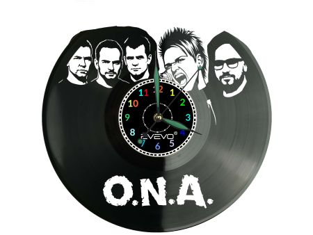 copy of LOS ANGELES ZEGAR ŚCIENNY WINYL PŁYTA WINYLOWA EVEVO EVEVO.PL