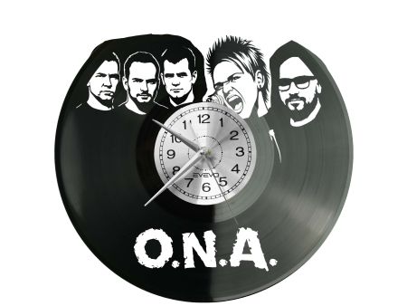 O.N.A. Zegar Ścienny Płyta Winylowa Prezent Upominek Urodziny Dla Niej Dla Niego EVEVO evevo.pl V0009