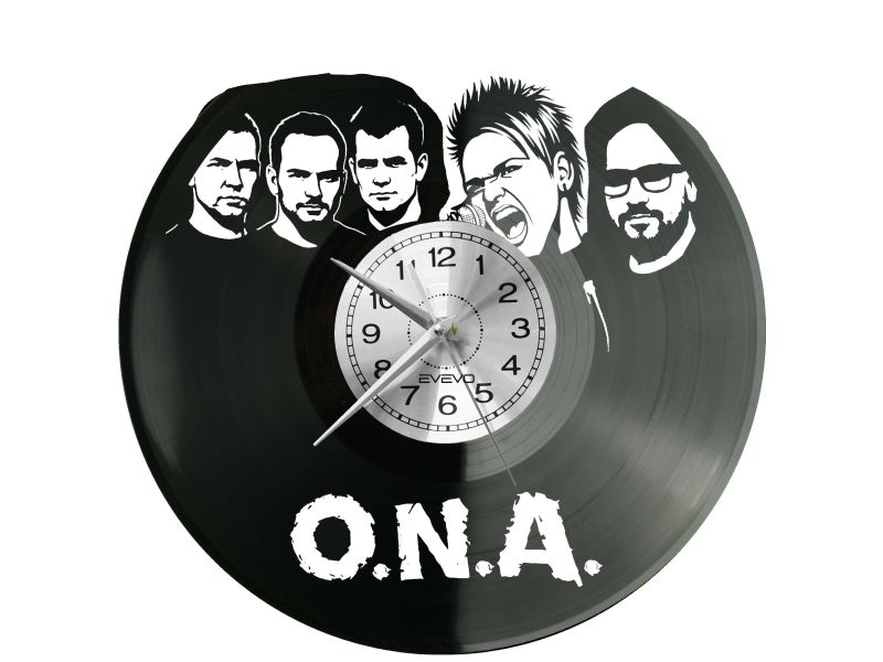 O.N.A. Zegar Ścienny Płyta Winylowa Prezent Upominek Urodziny Dla Niej Dla Niego EVEVO evevo.pl V0009