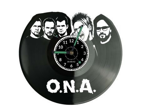 O.N.A. Zegar Ścienny Płyta Winylowa Prezent Upominek Urodziny Dla Niej Dla Niego EVEVO evevo.pl V0009