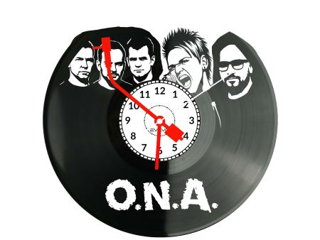 O.N.A. Zegar Ścienny Płyta Winylowa Prezent Upominek Urodziny Dla Niej Dla Niego EVEVO evevo.pl V0009