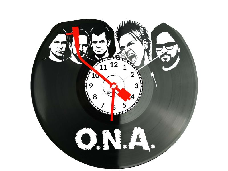 copy of LOS ANGELES ZEGAR ŚCIENNY WINYL PŁYTA WINYLOWA EVEVO EVEVO.PL