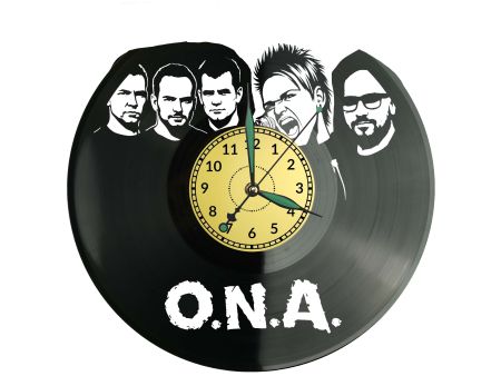 O.N.A. Zegar Ścienny Płyta Winylowa Prezent Upominek Urodziny Dla Niej Dla Niego EVEVO evevo.pl V0009