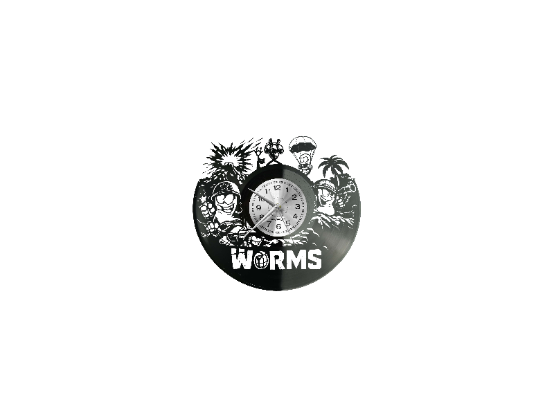 copy of LOS ANGELES ZEGAR ŚCIENNY WINYL PŁYTA WINYLOWA EVEVO EVEVO.PL