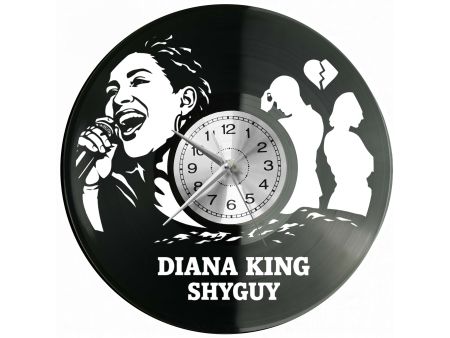 Diana King ShyGuy Zegar Ścienny Płyta Winylowa Prezent Upominek Urodziny Dla Niej Dla Niego EVEVO evevo.pl V0031