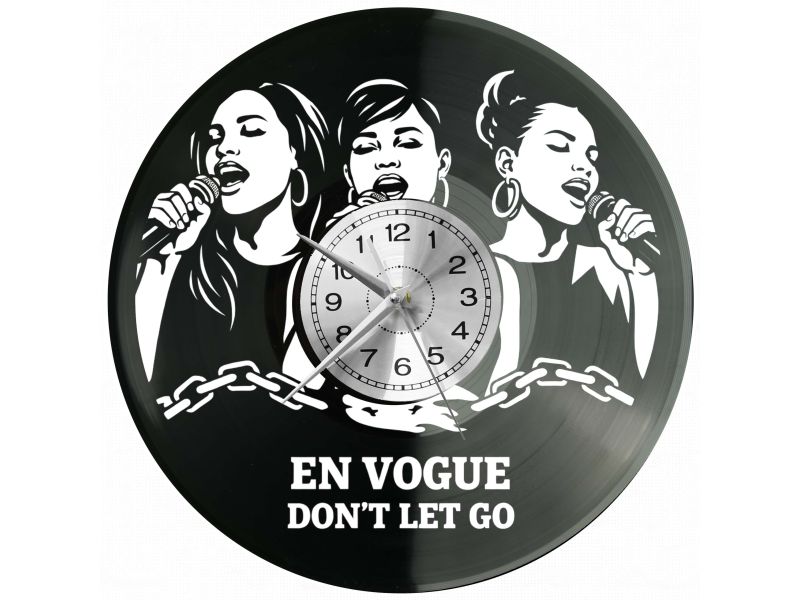 En Vogue Dont Let Go Zegar Ścienny Płyta Winylowa Prezent Upominek Urodziny Dla Niej Dla Niego EVEVO evevo.pl V0014