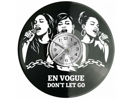 En Vogue Dont Let Go Zegar Ścienny Płyta Winylowa Prezent Upominek Urodziny Dla Niej Dla Niego EVEVO evevo.pl V0014