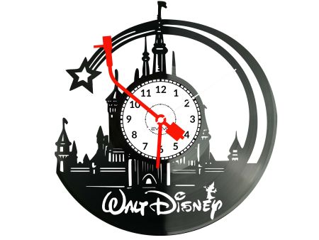 ZEGAR ŚCIENNY WALT DISNEY PŁYTA WINYLOWA WINYL EVEVO