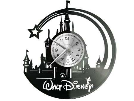 ZEGAR ŚCIENNY WALT DISNEY PŁYTA WINYLOWA WINYL EVEVO