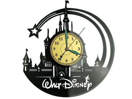 ZEGAR ŚCIENNY WALT DISNEY PŁYTA WINYLOWA WINYL EVEVO