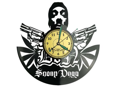 Snoop Dogg Rap Zegar Ścienny Płyta Winylowa Prezent Upominek Urodziny Dla Niej Dla Niego EVEVO evevo.pl Z0114