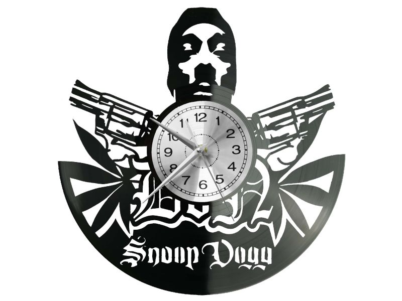 Snoop Dogg Rap Zegar Ścienny Płyta Winylowa Prezent Upominek Urodziny Dla Niej Dla Niego EVEVO evevo.pl Z0114