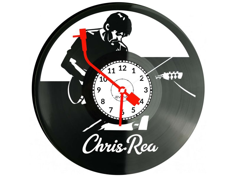 Chris Rea Zegar Ścienny Płyta Winylowa Prezent Upominek Urodziny