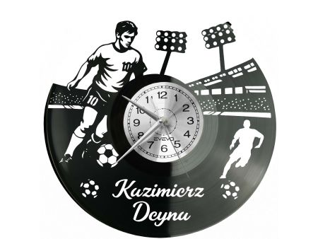 Kazimierz Deyna Płyta Winylowa Zegar Ścienny Prezent Upominek Urodziny Dla Niej Dla Niego EVEVO evevo.pl Z0117