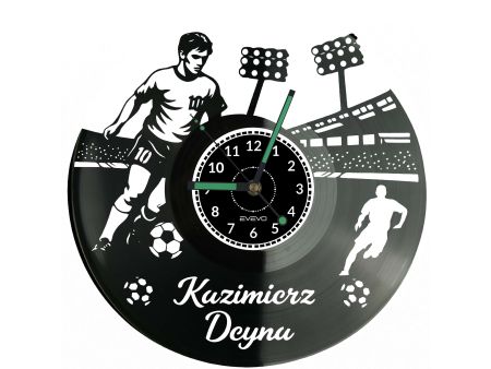 Kazimierz Deyna Płyta Winylowa Zegar Ścienny Prezent Upominek Urodziny Dla Niej Dla Niego EVEVO evevo.pl Z0117