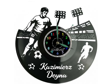 Kazimierz Deyna Płyta Winylowa Zegar Ścienny Prezent Upominek Urodziny Dla Niej Dla Niego EVEVO evevo.pl Z0117