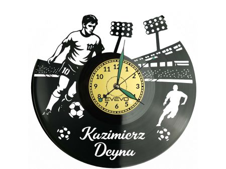 Kazimierz Deyna Płyta Winylowa Zegar Ścienny Prezent Upominek Urodziny Dla Niej Dla Niego EVEVO evevo.pl Z0117