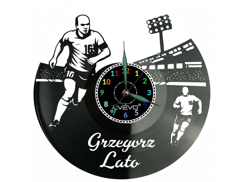 copy of LOS ANGELES ZEGAR ŚCIENNY WINYL PŁYTA WINYLOWA EVEVO EVEVO.PL