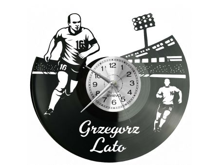 Grzegorz Lato Płyta Winylowa Zegar Ścienny Prezent Upominek Urodziny Dla Niej Dla Niego EVEVO evevo.pl Z0118