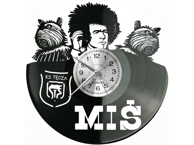 Miś Film Stanisław Tym Płyta Winylowa Zegar Ścienny Prezent Upominek Urodziny Dla Niej Dla Niego EVEVO evevo.pl Z0123
