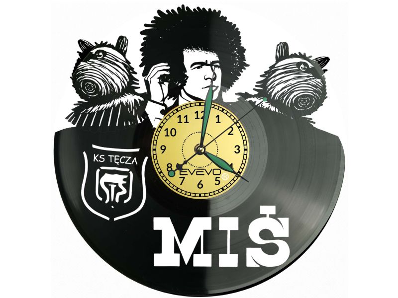 Miś Film Stanisław Tym Płyta Winylowa Zegar Ścienny Prezent Upominek Urodziny Dla Niej Dla Niego EVEVO evevo.pl Z0123