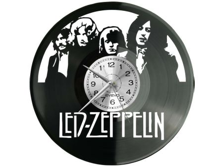 Led Zeppelin Płyta Winylowa Zegar Ścienny Prezent Upominek Urodziny Dla Niej Dla Niego EVEVO evevo.pl Z0124
