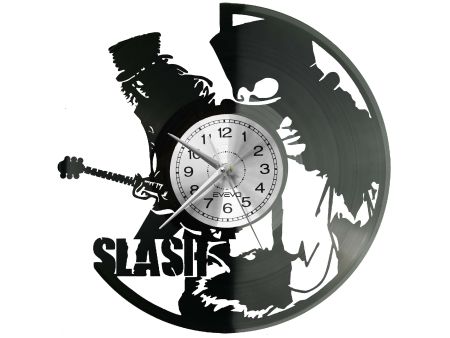 Slash Płyta Winylowa Zegar Ścienny Prezent Upominek Urodziny Dla Niej Dla Niego EVEVO evevo.pl Z0127