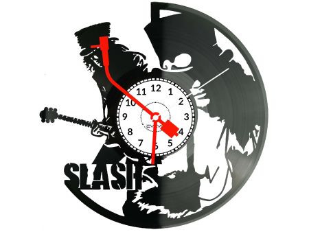 Slash Płyta Winylowa Zegar Ścienny Prezent Upominek Urodziny Dla Niej Dla Niego EVEVO evevo.pl Z0127