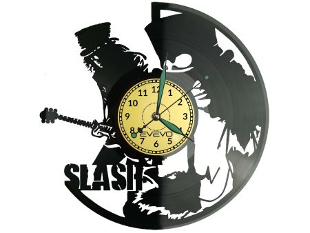 Slash Płyta Winylowa Zegar Ścienny Prezent Upominek Urodziny Dla Niej Dla Niego EVEVO evevo.pl Z0127