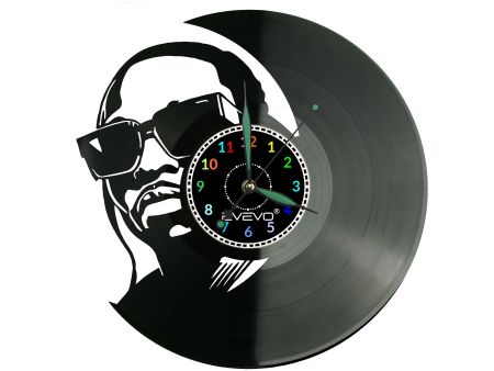 Snopp Dogg Płyta Winylowa Zegar Ścienny Prezent Upominek Urodziny Dla Niej Dla Niego EVEVO evevo.pl Z0128