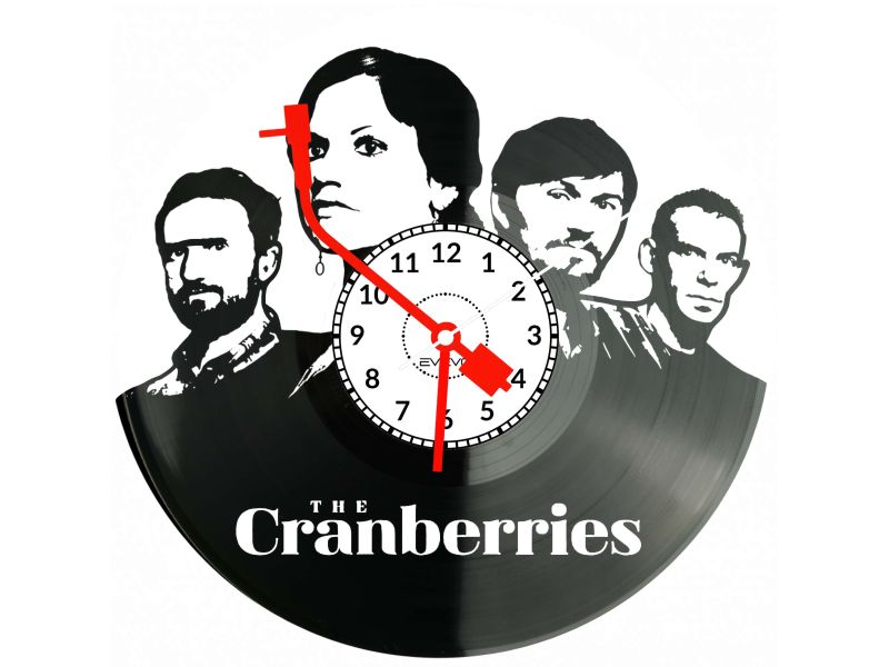 The Cranberries Płyta Winylowa Zegar Ścienny Prezent Upominek Urodziny Dla Niej Dla Niego EVEVO evevo.pl Z0130