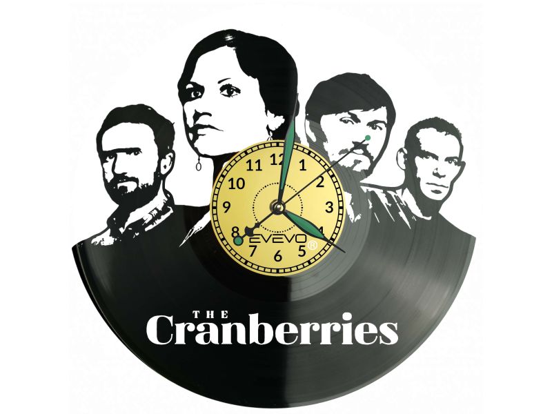 The Cranberries Płyta Winylowa Zegar Ścienny Prezent Upominek Urodziny Dla Niej Dla Niego EVEVO evevo.pl Z0130