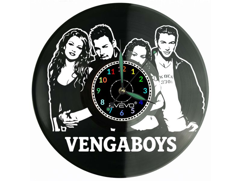 Vengaboys Płyta Winylowa Zegar Ścienny Prezent Upominek Urodziny Dla Niej Dla Niego EVEVO evevo.pl Z0131