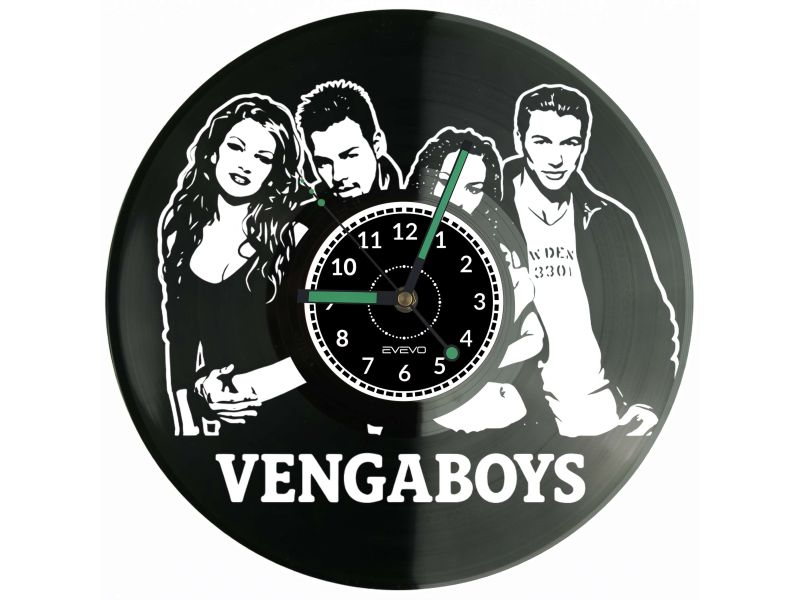 Vengaboys Płyta Winylowa Zegar Ścienny Prezent Upominek Urodziny Dla Niej Dla Niego EVEVO evevo.pl Z0131