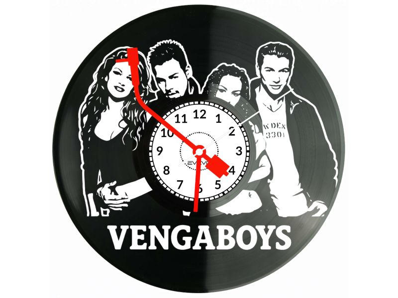 Vengaboys Płyta Winylowa Zegar Ścienny Prezent Upominek Urodziny Dla Niej Dla Niego EVEVO evevo.pl Z0131