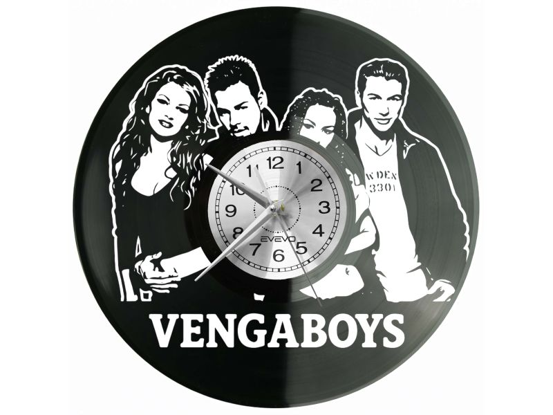 Vengaboys Płyta Winylowa Zegar Ścienny Prezent Upominek Urodziny Dla Niej Dla Niego EVEVO evevo.pl Z0131