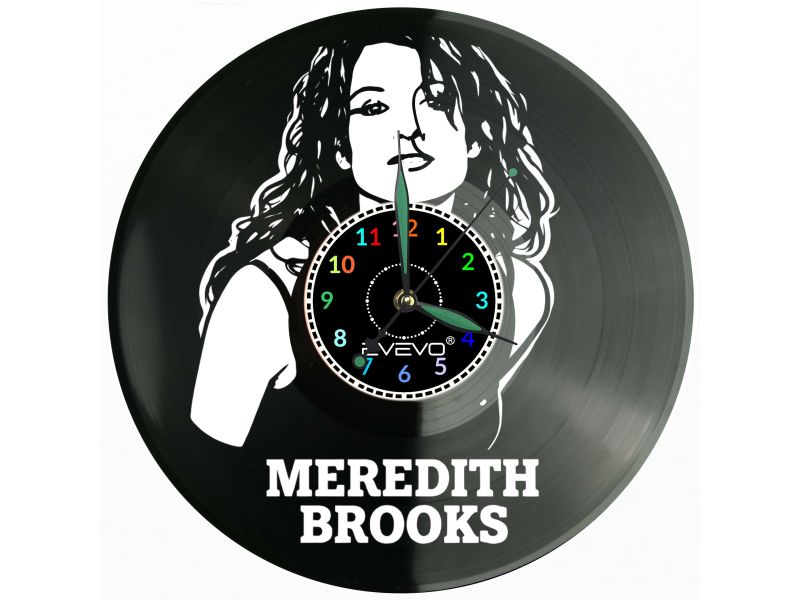 Meredith Brooks Płyta Winylowa Zegar Ścienny Prezent Upominek Urodziny Dla Niej Dla Niego EVEVO evevo.pl Z0132