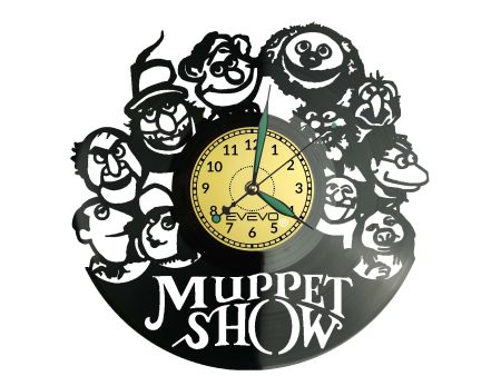 Muppet Show Płyta Winylowa Zegar Ścienny Prezent Upominek Urodziny Dla Niej Dla Niego EVEVO evevo.pl Z0133