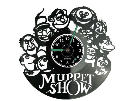 Muppet Show Płyta Winylowa Zegar Ścienny Prezent Upominek Urodziny Dla Niej Dla Niego EVEVO evevo.pl Z0133