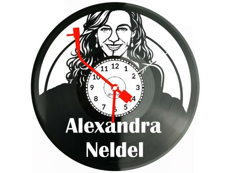 Alexandra Neldel Płyta Winylowa Zegar Ścienny Prezent Upominek Urodziny Dla Niej Dla Niego EVEVO evevo.pl Z0134
